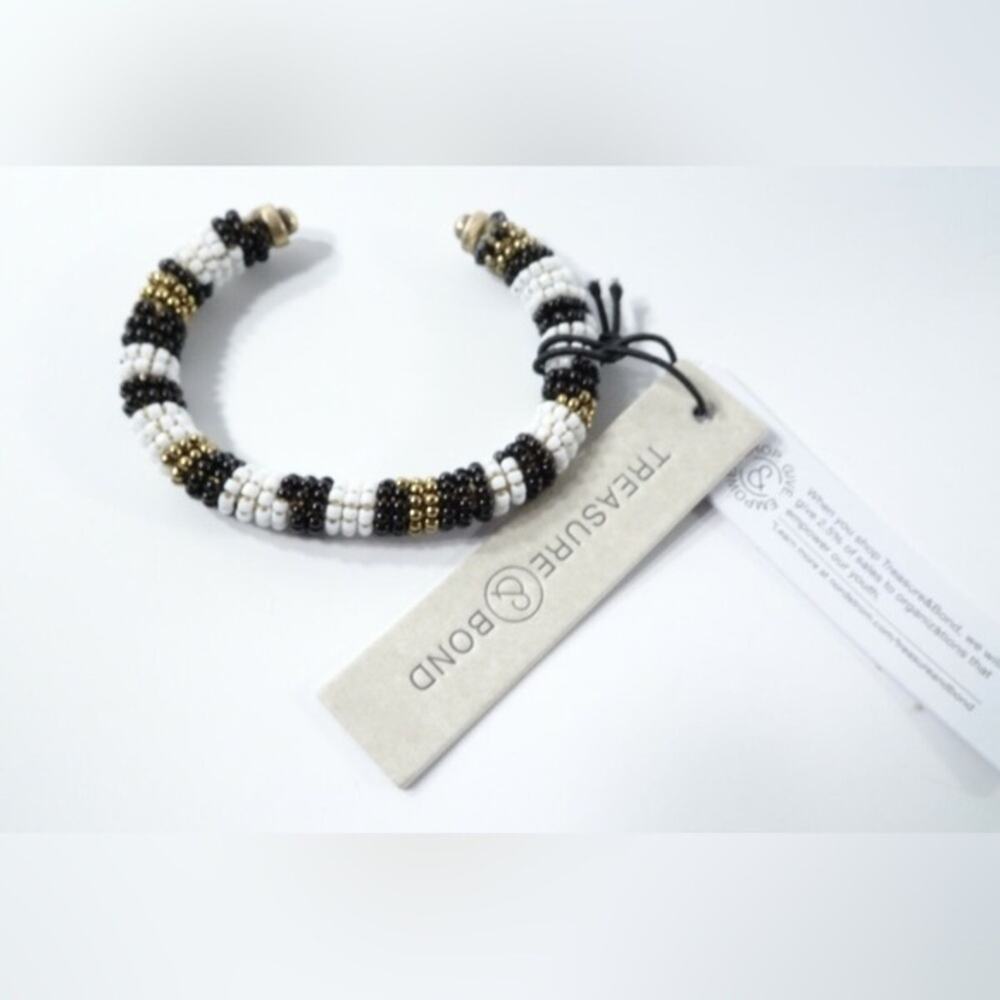 NWT! Treasure & Bond Women's Beaded Cuff Bracelet